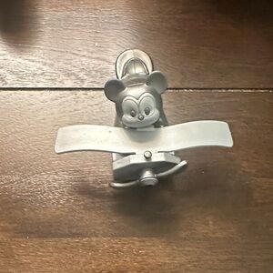 Silver tsum tsum Mickey Mouse with toy airplane